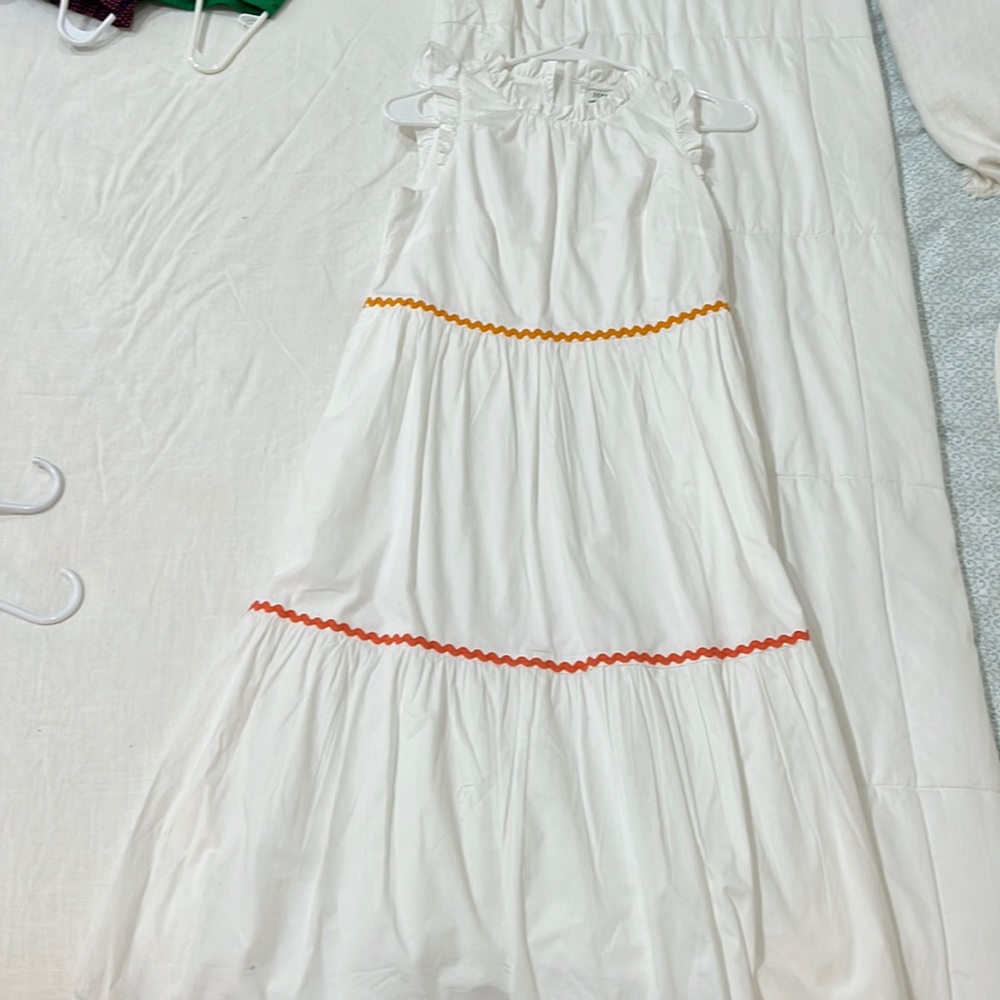 J crew midi dress.